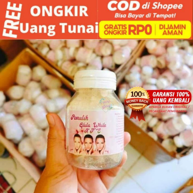 KFS GLUTA WHITE SUSU PEMUTIH BADAN AMPUH AMAN BPOM