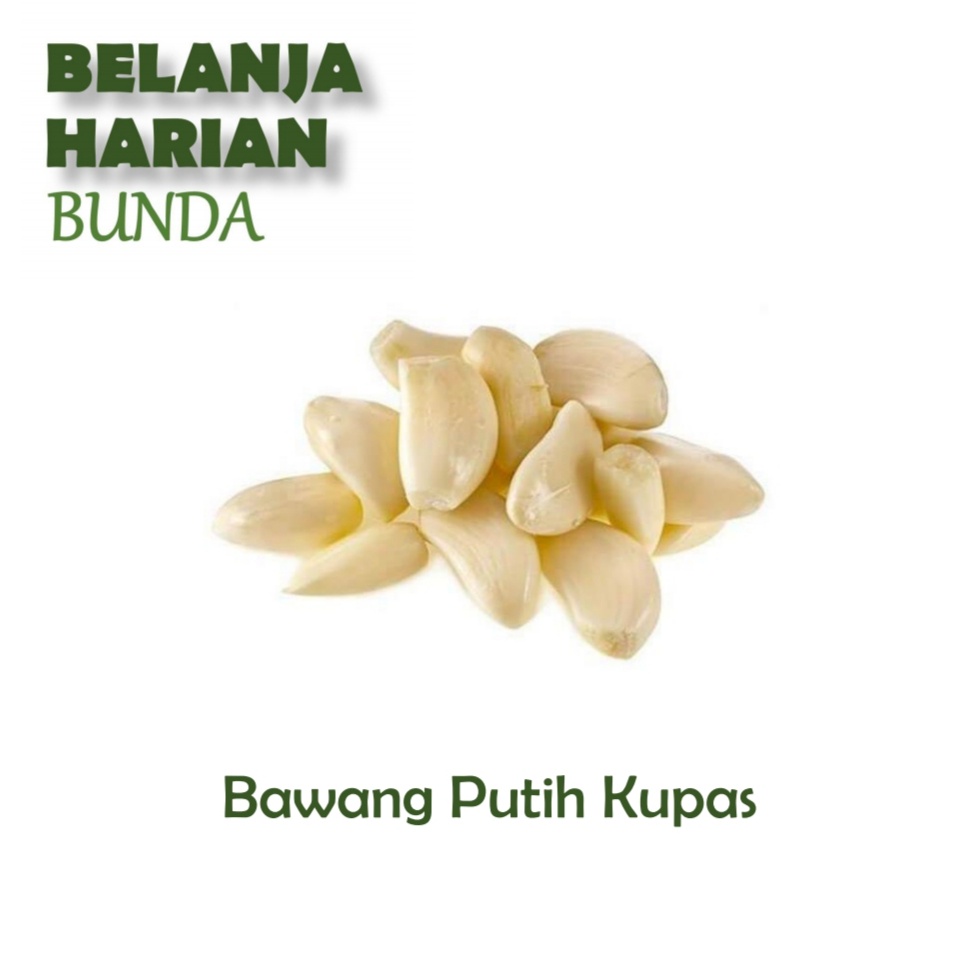 

bawang putih kupas 250gr