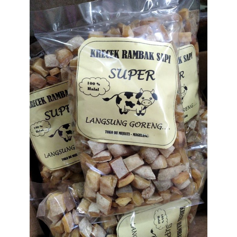 Jual Rambak Kulit Sapi Aslidorokdokkerupuk Kulit Mentah 500gr Shopee Indonesia