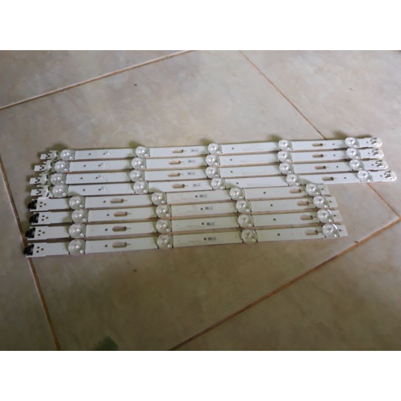 BL-LAMPU BACKLIGHT SMART TV SAMSUNG UA40J6300AK 4BATANG 9KANCING 3V MODEL SAMBUNG