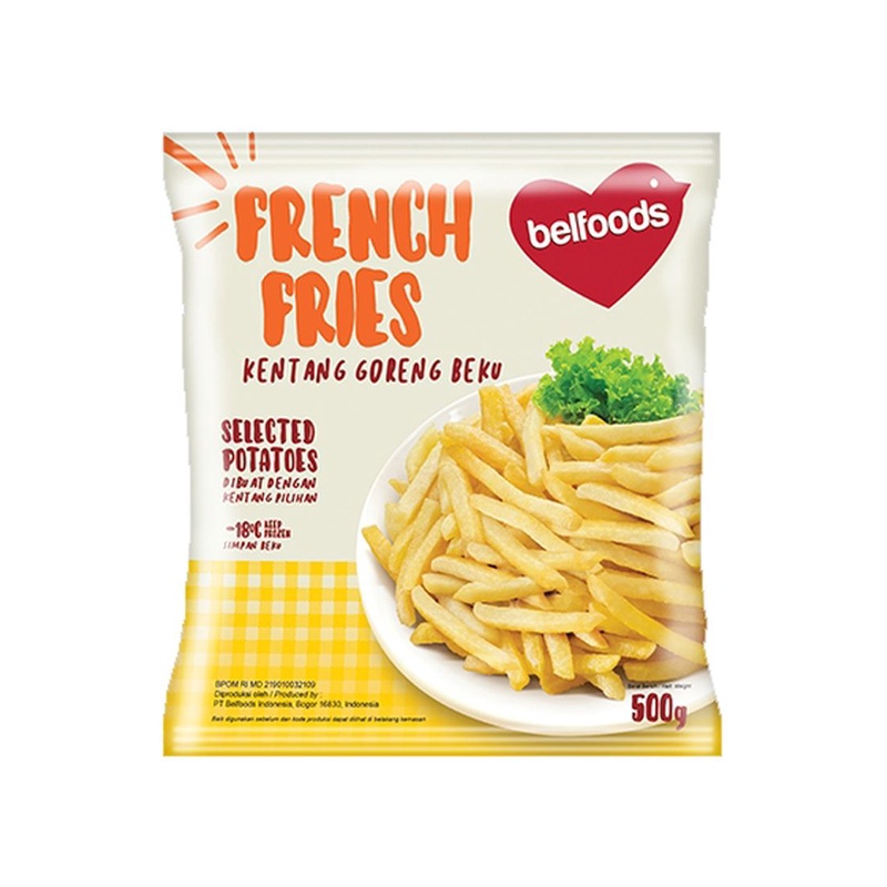 Belfoods Chicken Nugget/French Fries Shoestring Isi 200G