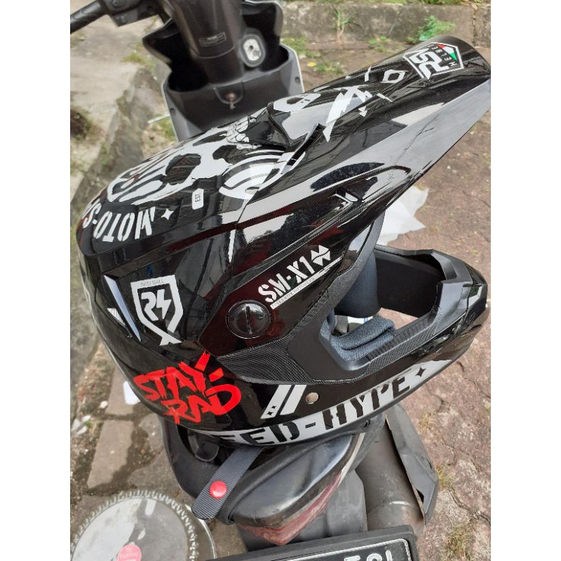 Helm cross supermotto Helm orca HRV