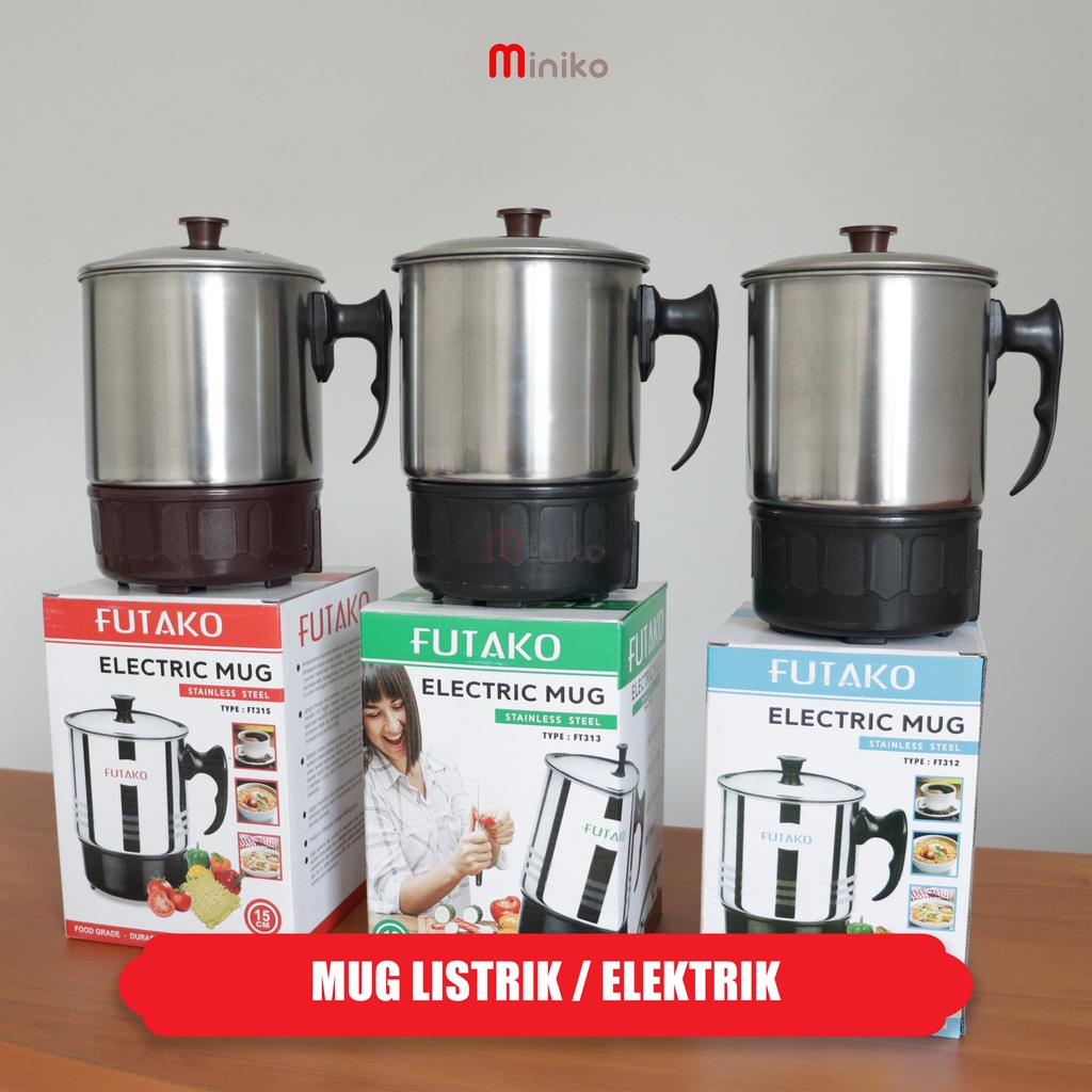 Electric Heating Cup / Teko Listrik / Mug Elektrik