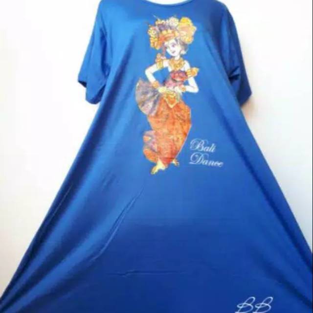 Daster Bali kaos motif Legong