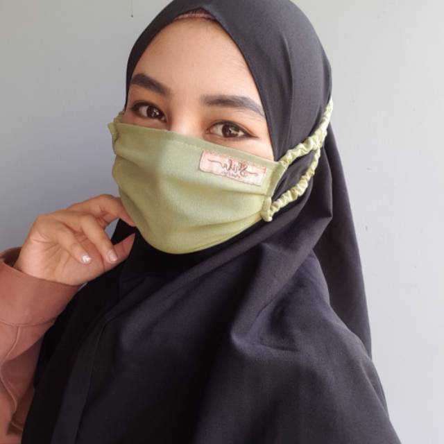 MASKER KAIN 2 LAPIS DIAMOND ITALIANO ORIGINAL BY SHILA