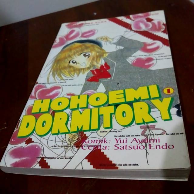 Komik Seri Jepang: Hohoemi Dormitory (5buku) secondhand