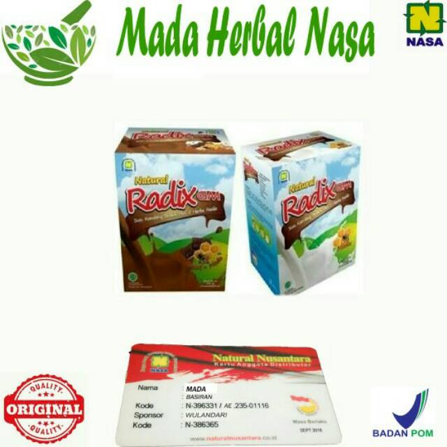 

Susu radik coklat