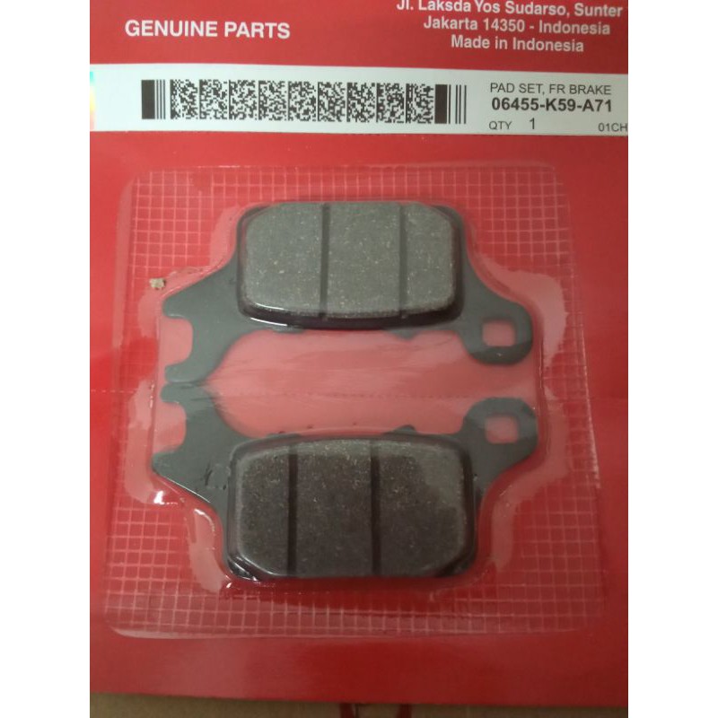 kampas rem depan vario 150