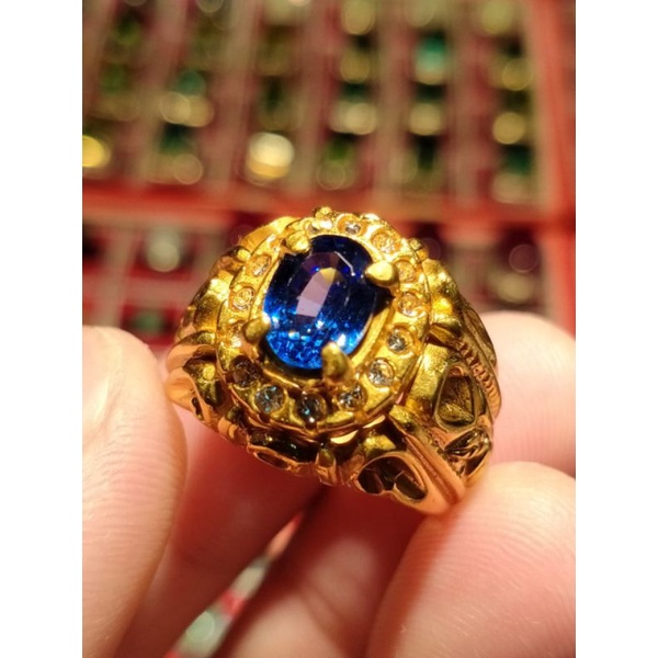 Natural Blue Safir Afrika