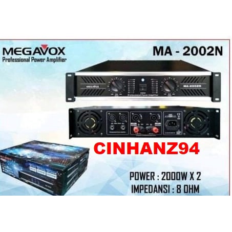 POWER MEGAVOX MA 2002