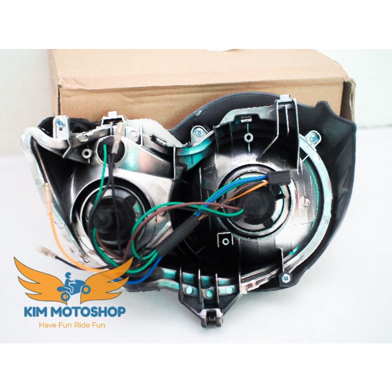 KIM - Headlamp totok kedok Batok Lampu Pece Set Tiger Revo Pece Set