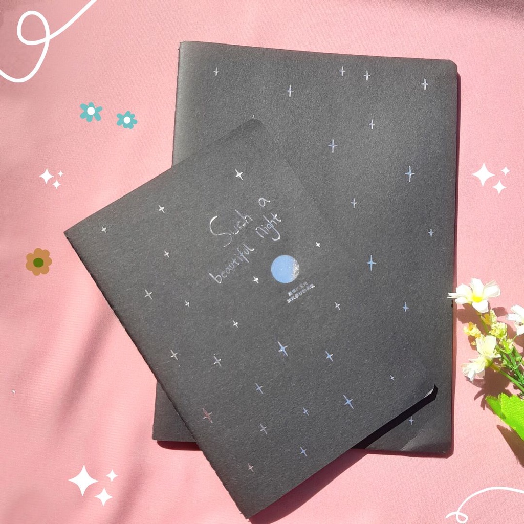 

BUKU TULIS KERTAS HITAM COKLAT