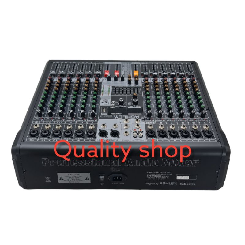 Mixer Ashley 12 Channel Selection12 Baru Supports Usb Recording To PC