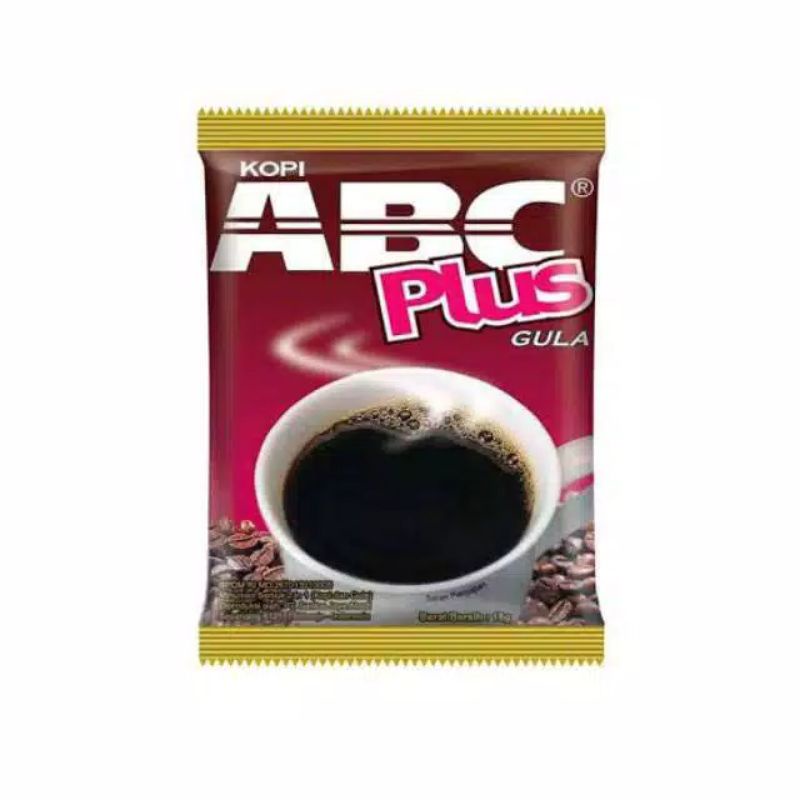 Kopi ABC Plus Gula 10 x 18gr