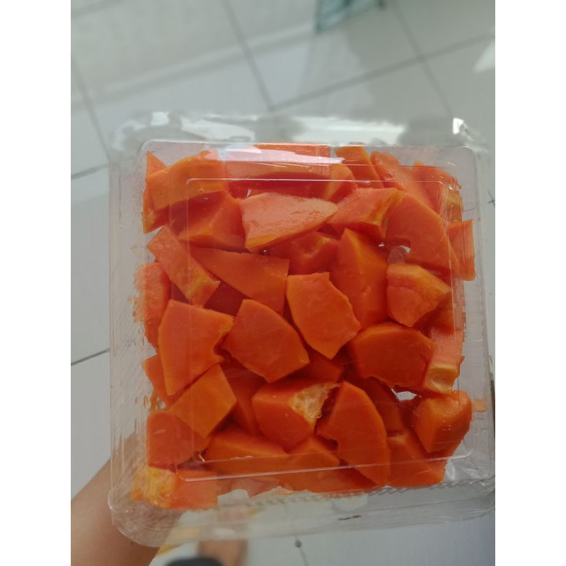 

PEPAYA CALIFORNIA POTONG SEGAR 1 PACK 1 KG