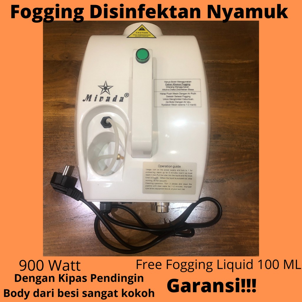 Alat Fogging Mesin Disinfektan Ruangan Mobil Nyamuk 900W Aromatheraphy BESI