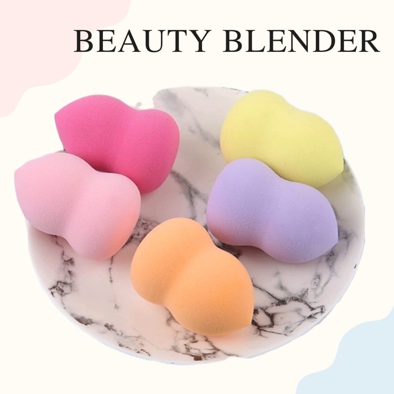 Beauty Blender Tear Drop Egg Spons Make Up colorfull Sponge Telur Alat Kosmetik Spons Telor