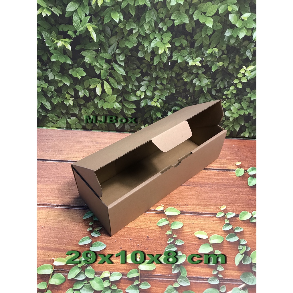 

KARDUS UK. 29x10x8 CM........DIE CUT KOTAK KARTON UNTUK PACKING SOUVENIR - DLL- MODEL BOX PIZZA