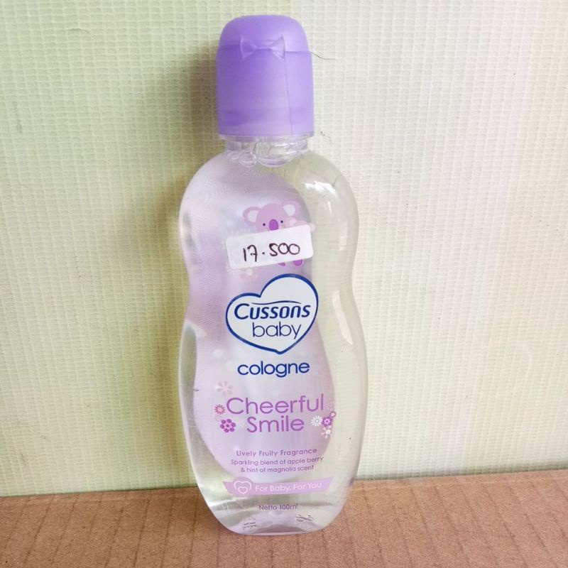 CUSSONS BABY COLOGNE LOVELY KISS,SOF TOUCH,BEAUTIFUL SUNSHINE,HAPPY FRESH,CHEERFUL SMILE,SPARKING JOY 100ML