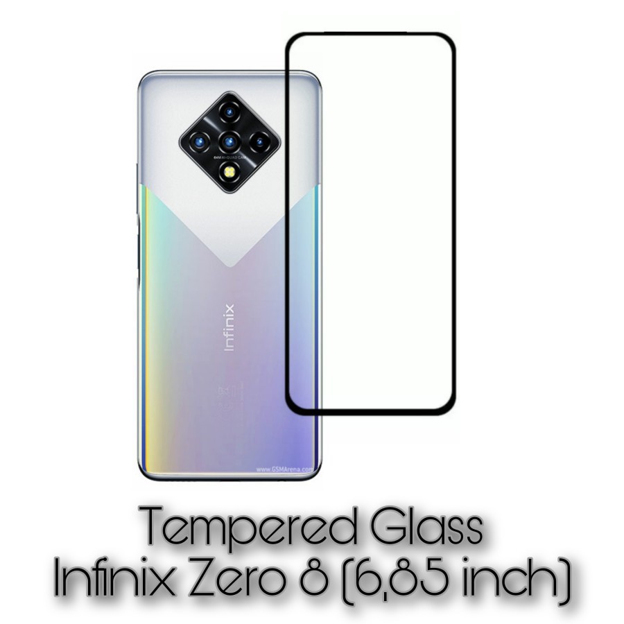 INFINIX HOT 9 PLAY HOT 9 8 ZERO 8 SMART 5 4 TEMPERED GLASS FULL LAYAR FULL GLUE COVER 9D 11D 21D