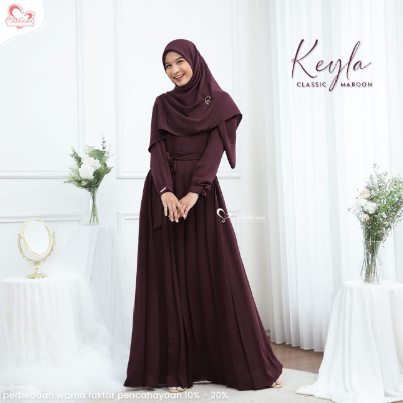 SALVINA// GAMIS KEYLA SET BY SALVINA HIJAB