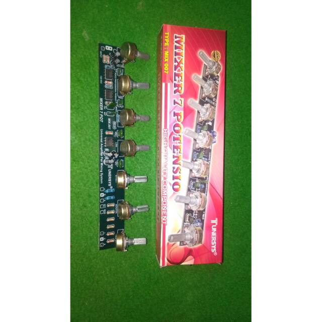 Kit Audio Mixer 7 Pot Tunersys Yamaha