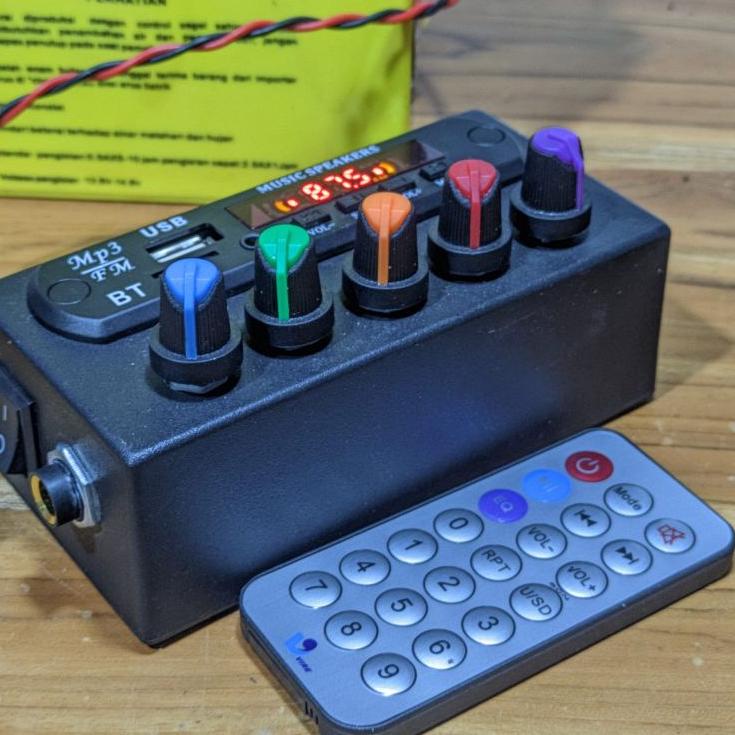 Lagi Tren.. Ampli Mobil Bluetooth 12v