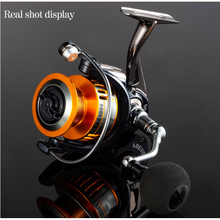 REEL PANCING FBE 2000-7000 BEARING 17+1BB METAL SPOOL ONE WAY DRAG SAMPAI 8KG KUAT