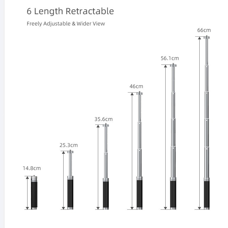 Sunnylife High Quality Universal Portable Aluminium Extending Rod