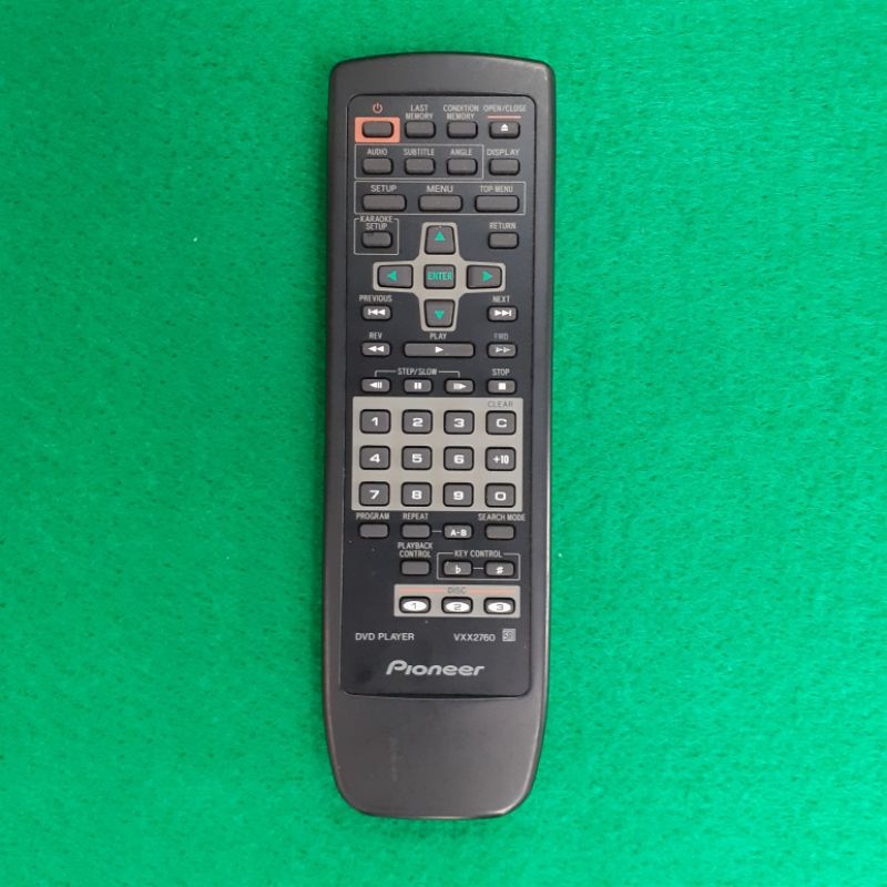 Remote DVD Player PIONEER Original Asli . VXX2760 .