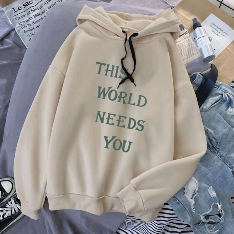 Sweater this world fashion remaja