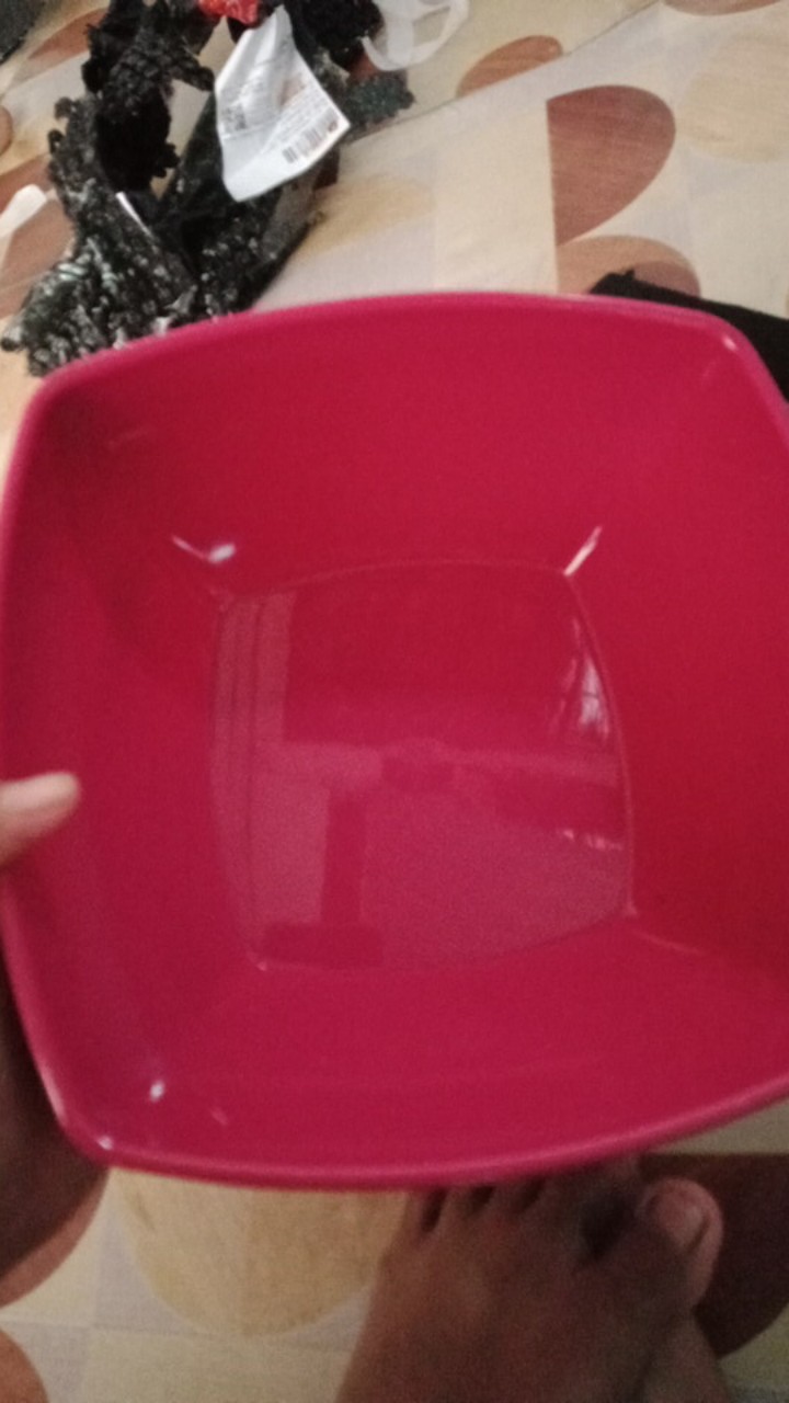 Mangkok Sayur Melamin Semi Melamin 20x20 Cm Dinner Ware Food Grade