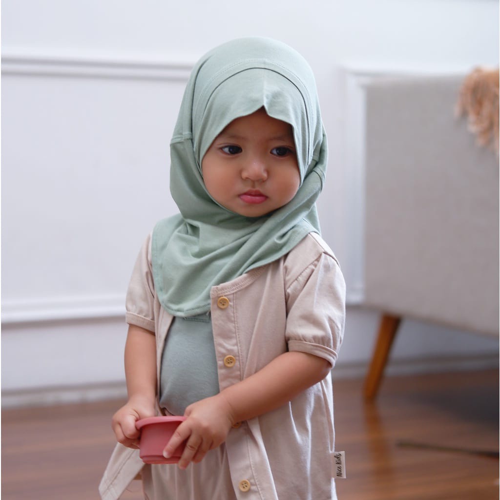 Nicekids - Hijab Instan / Hijab Anak Perempuan ( 6 Bulan - 2 Tahun )