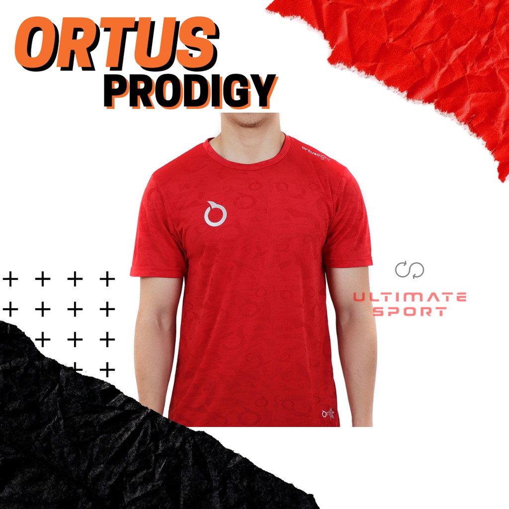 Baju Futsal Ortuseight Prodigy Jersey -Merah-