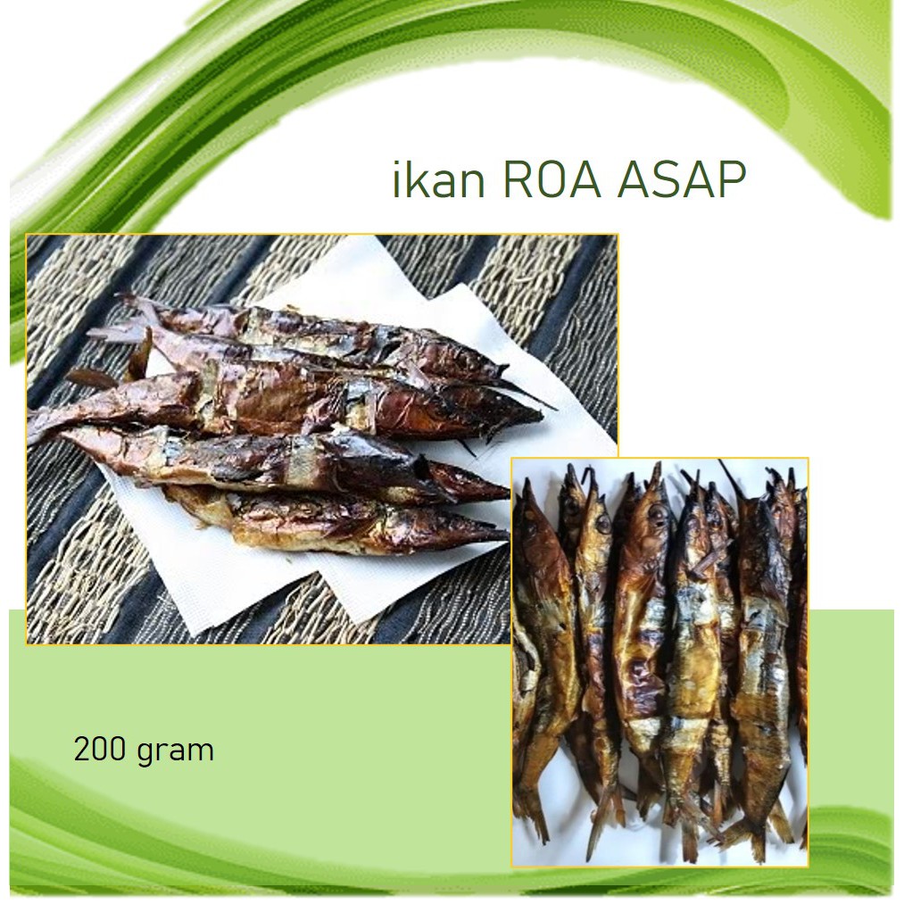 

ikan Roa Asap Mentah khas manado 200 gram