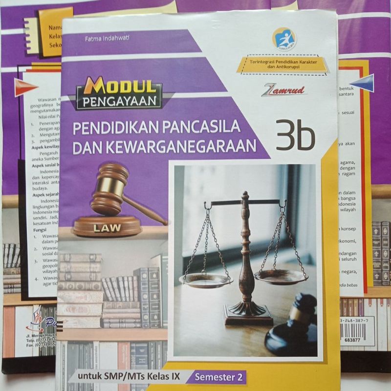 

LKS pendidikan pancasila dan kewarganegaraan kelas IX 9 SMP/MTS semester 2
