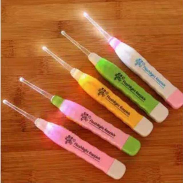 Korek Kuping LED Earpick Flashlight