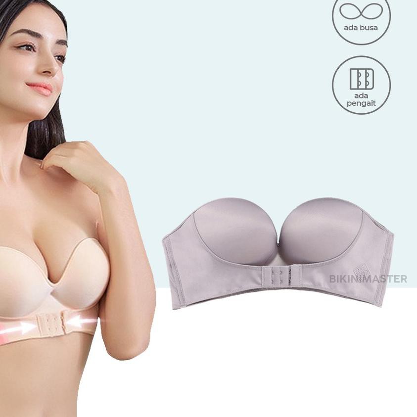 ❆ BIKINI MASTER - Margot Push Up Bra Tanpa Tali dan Tanpa Kawat Kualitas Import ✮