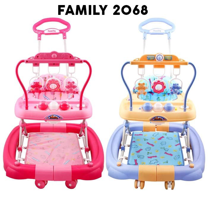 Baby Walker Family 136, 1738, 2115D, 2017, 2121, 2068, 3712 / Baby Walker Bayi Family FB-2068LD