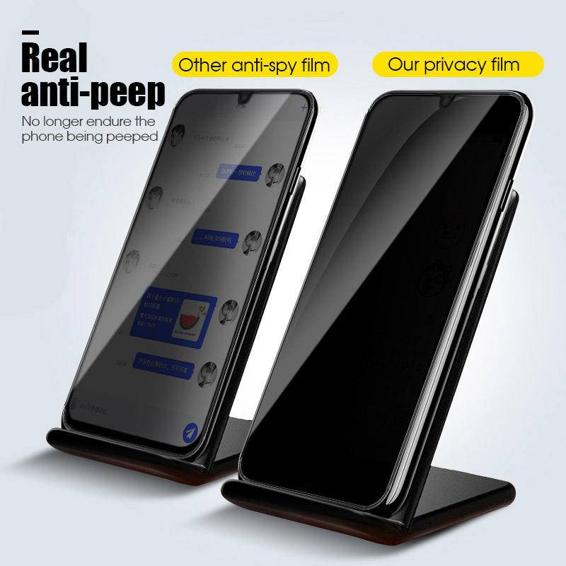 Pelindung Layar Tempered Glass Anti Spy Untuk Samsung Galaxy A01 / A02 / A10e / A11 / A12 / A20 / A20e / A20s / A21s / A22 / A32 / 4G / 5G / A51 / A52 / A60 / A41 / A40