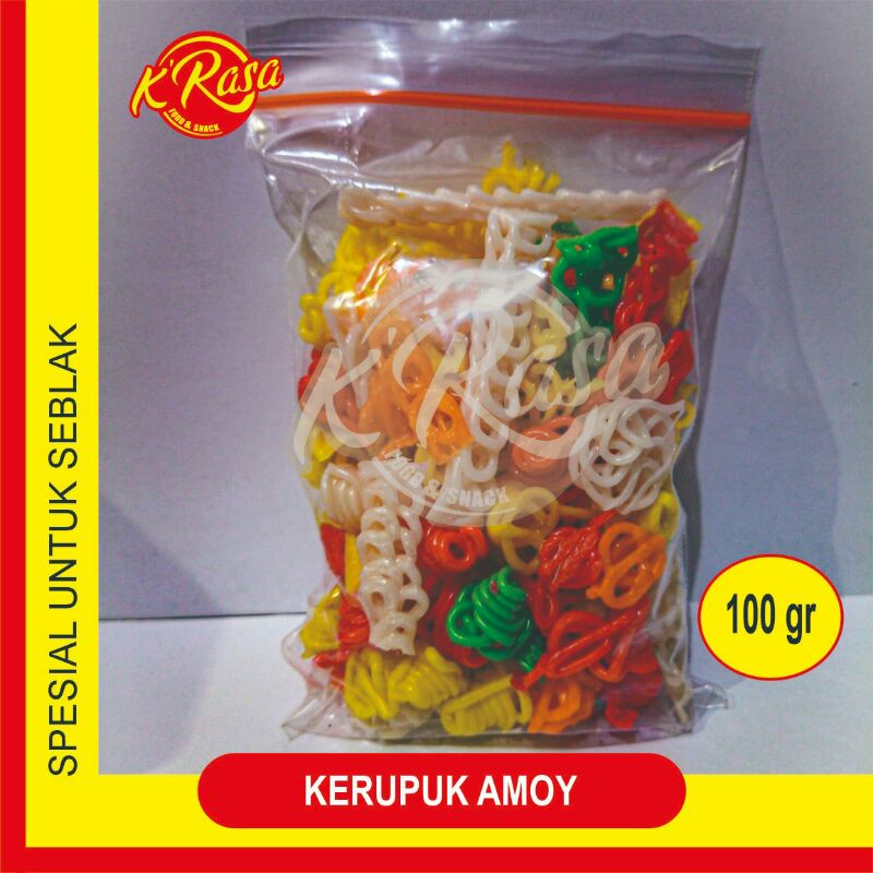 

Aneka kerupuk mix 250 gr mentah untuk seblak