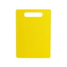 # HJ # Talenan Persegi Warna Warni Plastic FOOD GRADE Cutting Board Ukuran 28x16 cm