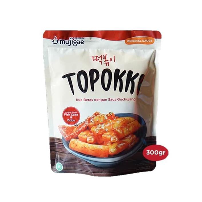 

✨BISA BAYAR DI TEMPAT✨ Mujigae Topokki (Tteokbokki/Tokpoki) 300 gr SALE [Kode 1|Kode 2|Kode
