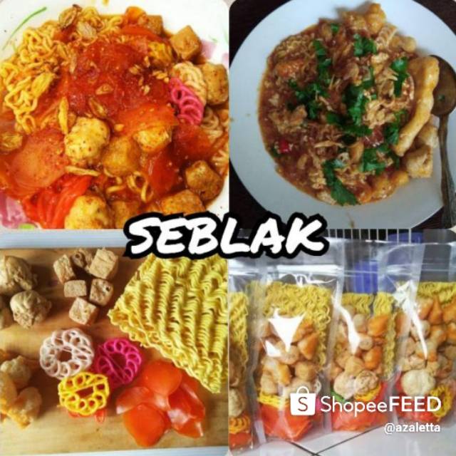 

Seblak ORIGINAL Instan KOMPLIT