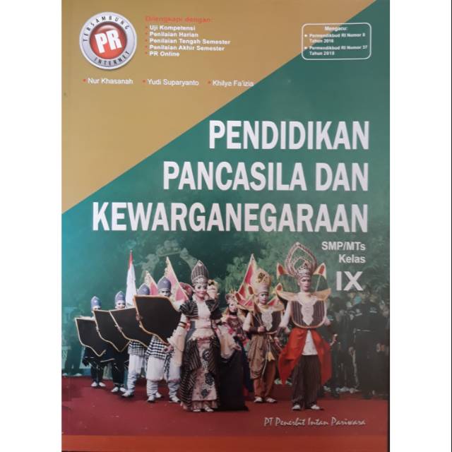 Buku Pr Lks Ppkn Kelas Ix 9 K13 Revisi Intan Pariwara Shopee Indonesia