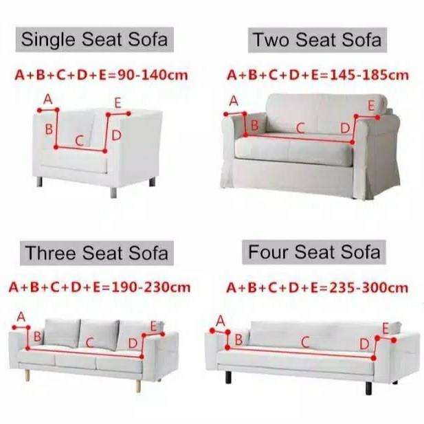 [Original] COVER SOFA SUDUT L SHAPED Sarung SOFA Elastis