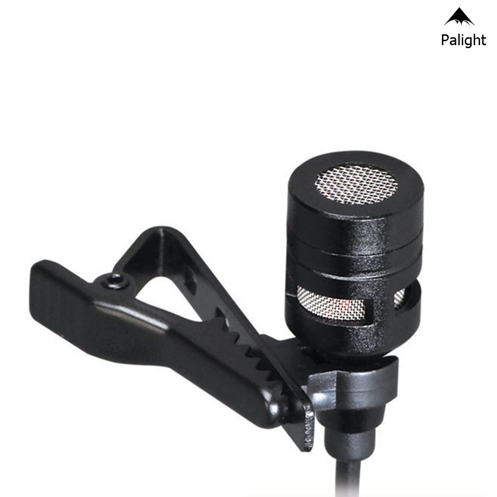 Mini Lavalier double Microphone Dual Headed Recording Clip On Mic for Tablet