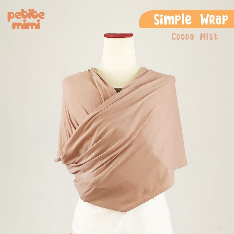 Gendongan Simple Wrap Geos Instan Petite Mimi