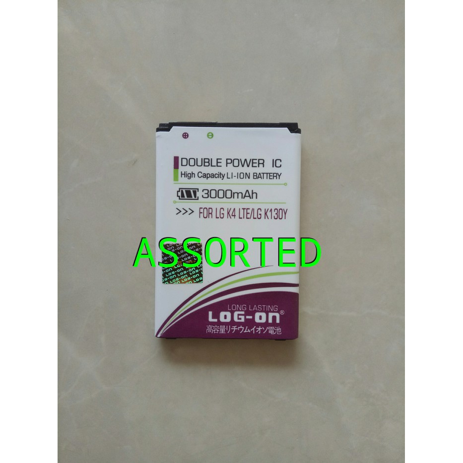 BATERAI/BATTERY LOG ON DOUBLE POWER LG K4 LTE(K130Y)