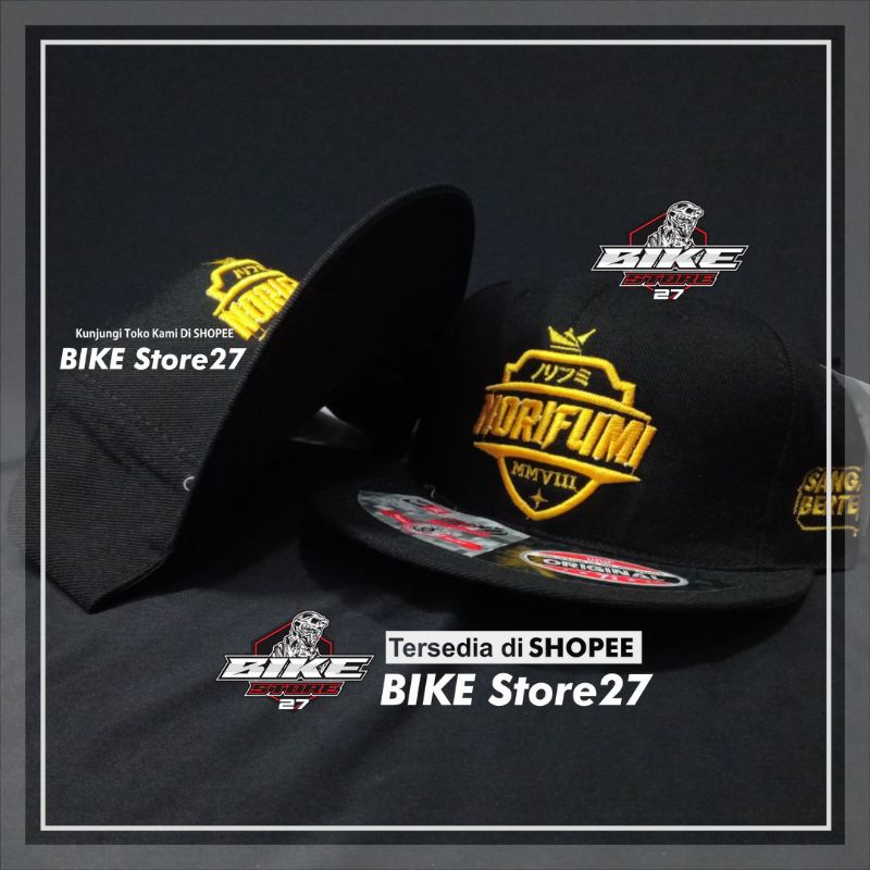 Topi Norifumi / 116/ Topi Snapback racing/Topi yoshimura/ Topi motocross/ Topi SuperMoto/ Topi Bordi